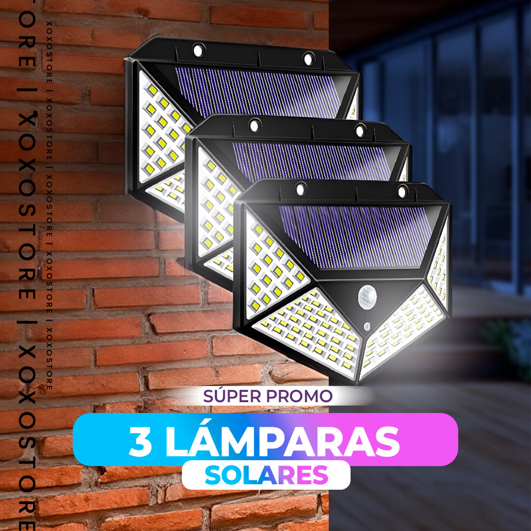 3 lampara solares super oferta