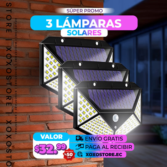 3 lampara solares super oferta