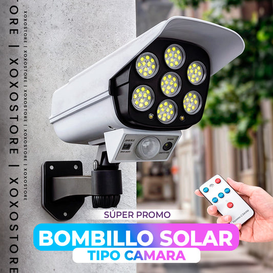 BOMBILLO SOLAR TIPO CAMARA