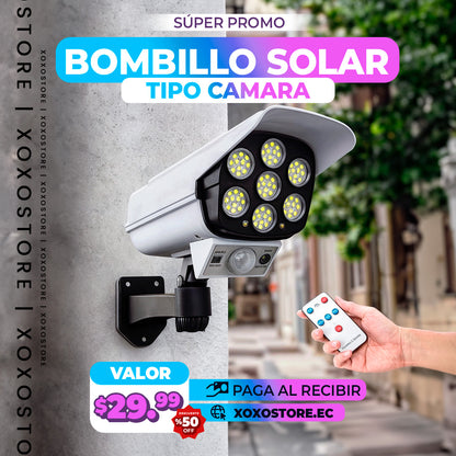 BOMBILLO SOLAR TIPO CAMARA