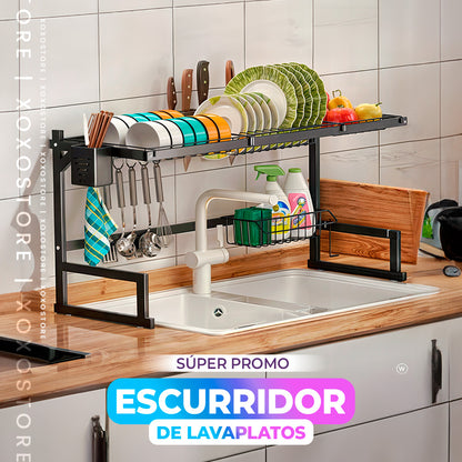 ESCURRIDOR Y ORGANIZADOR DE PLATOS