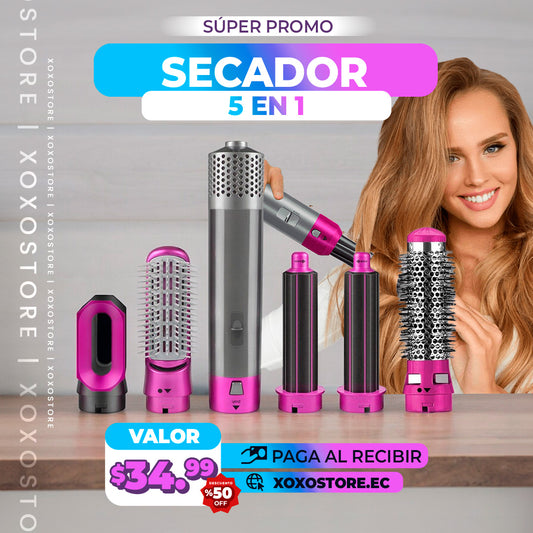 Cepillo 5 en 1 tipo dyson